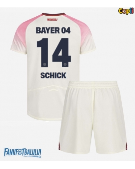 Bayer Leverkusen Patrik Schick #14 Echipament de Fotbal Replică 2025-26 Copii Deplasare (+ Șorturi)